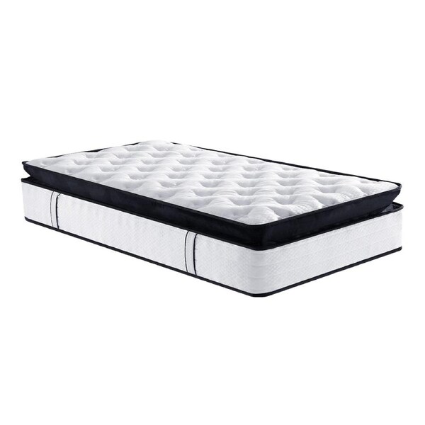 Laura Hill Queen Mattress Bed Size Euro Top 5 Zone Spring Foam 32cm