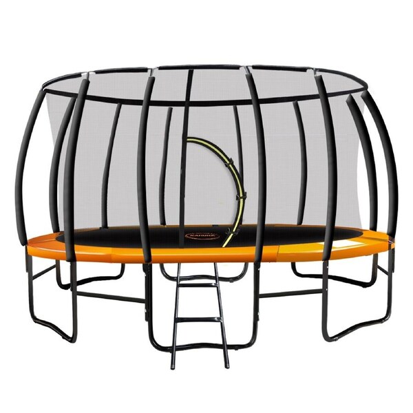 Kahuna 16 Ft Trampoline - Orange