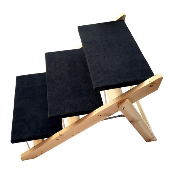3 Steps Portable Dog Cat Pet Stairs