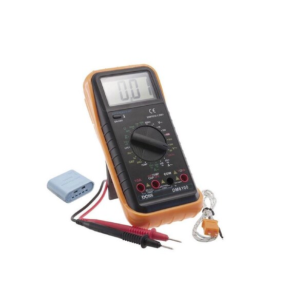 Doss DM8100 Digital Multimeter with Temperature 3.5 Digital Extra Large Display