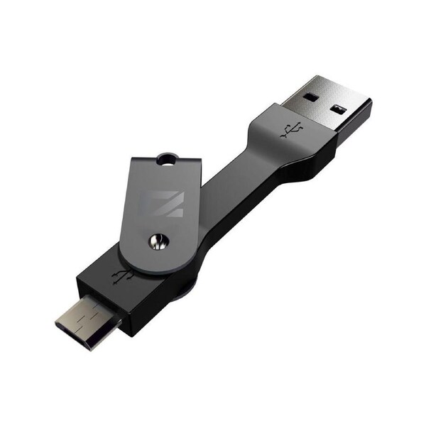 Micro USB Data Charger Cable Sync Keyring for Samsung Galaxy S7 EDGE Tablet HTC