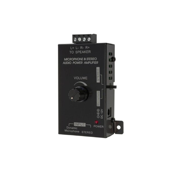 Pro2 PRO1328 Stereo Audio Power PA amplifier 3.5mm line/ microphone inputs