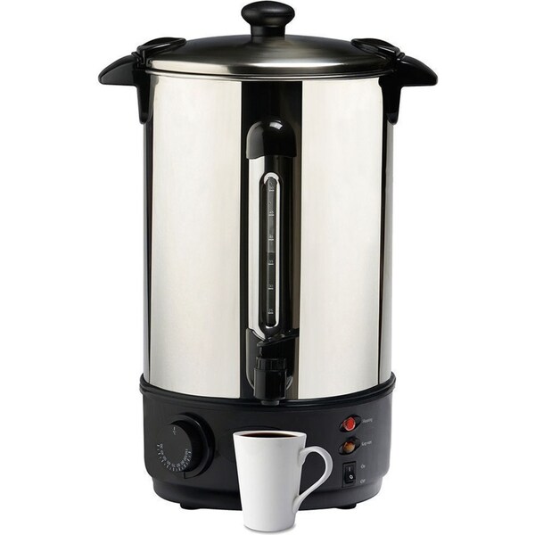 10L Litre 40 Cup Electric Stainless Steel Hot Water Boiler warmer Heater Urn tap