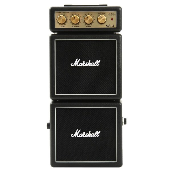 Marshall MS-4 Black Portable Micro Amplifier Amp Speaker for Electric Guitar