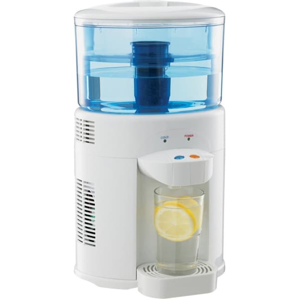 Lenoxx 5L Bench Top Water cooler Filter Dispenser Chiller Cooling Cold Dual Tap