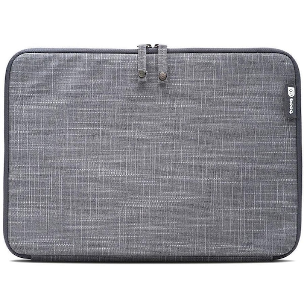 Booq MSL12-GRY Mamba Sleeve 12" Macbook Case/Folio Jute/Plush Protective Grey