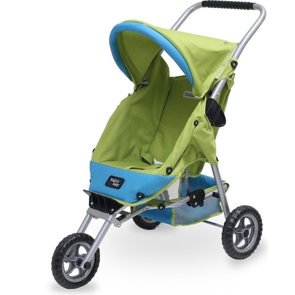 Valco Baby Just Like Mum Mini Marathon Doll Pram/Stroller Toy Kid/Children Green