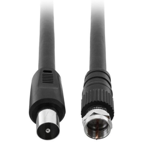 Pro.2 2m TV Antenna Cable PAL Male to F-Type Flylead Aerial Cord Coax Lead