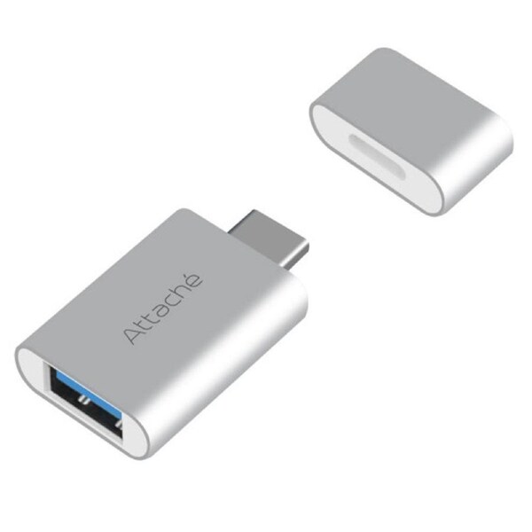 mbeat Attaché Male USB-C Adaptor to Female USB 3.1 for MacBook Google Chromebook