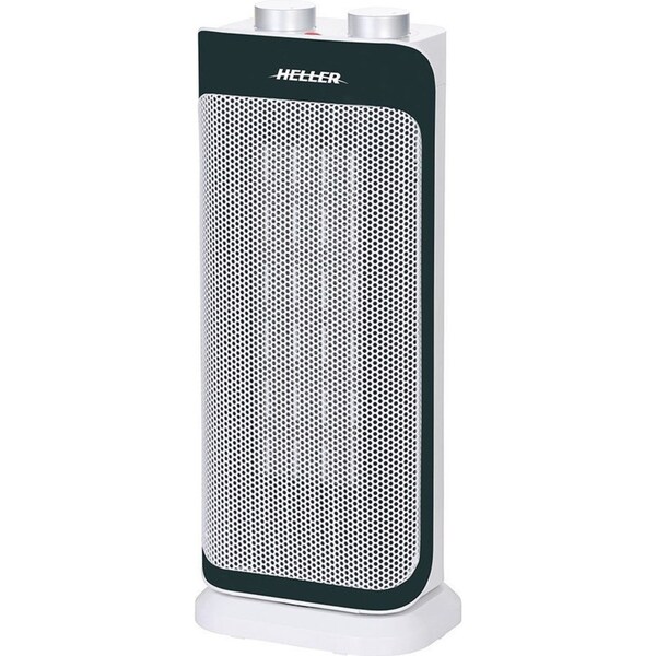 Heller 2000W Electric Portable Ceramic Automatic Oscillating Fan Heater
