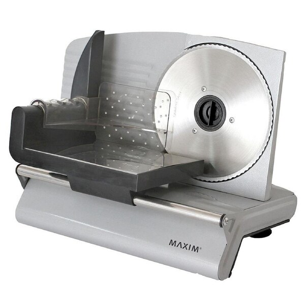 MAXIM 200W Electric Food Slicer Meat Cheese Fruit Vegetables Bread/Processor