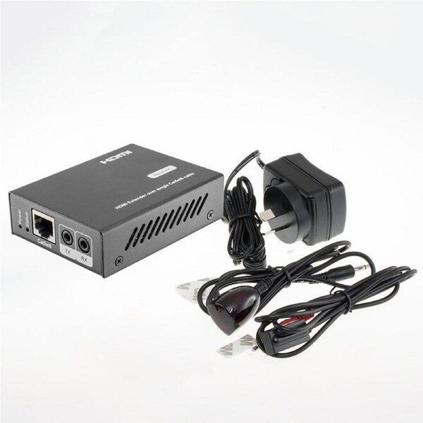 PRO2 HDMI Splitter over Cat5 AV Receiver only w IR/Emitter for Blu-ray/DVD HD 3D