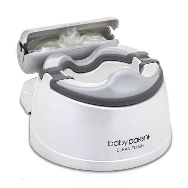 Baby Patent Clean Flush Potty w/ 30 Flushable Liners Toilet Training Toddler