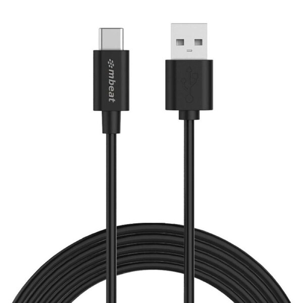 2m Prime 3A USB-C to USB-A 2.0 Charge and Sync Cable Smartphone/Android/Charging