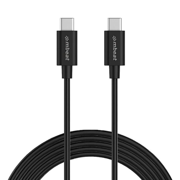 1m Prime 3A USB-C to USB-C 2.0 Charge and Sync Cable Smartphone/Android/Charging