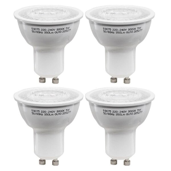 4PK Energizer LED GU10 5W/350LM Warm White Downlight Spot Lightbulb Bulb 50W