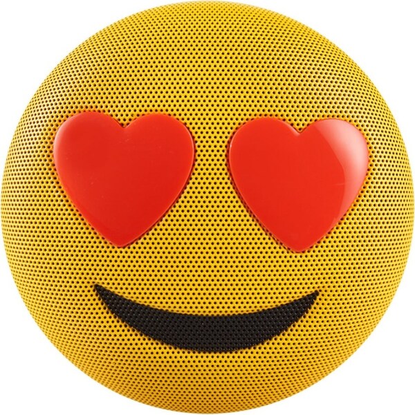 Jamoji Bluetooth/Wireless Speaker Love Struck Heart Eyes Emoji for iPhone/Galaxy