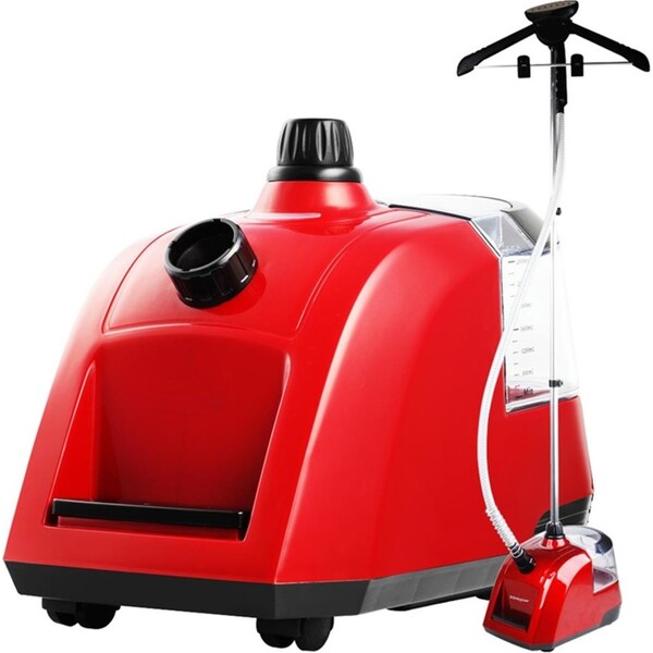 SOGA Garment Steamer Portable Cleaner Steam Iron 80MINS Red