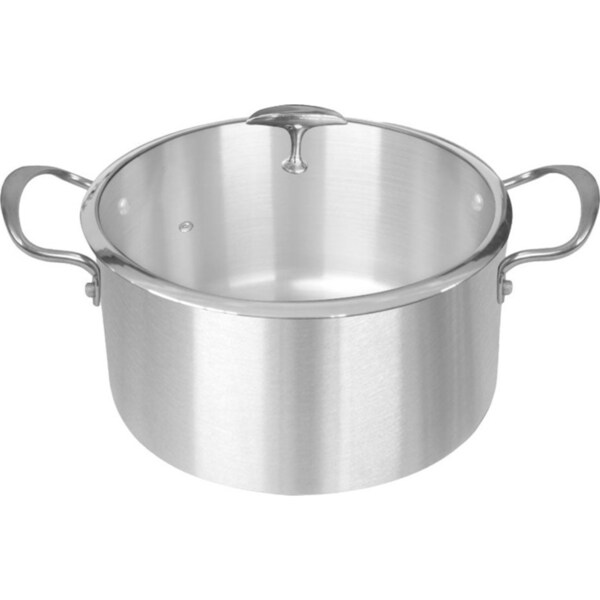 SOGA Stainless Steel 28cm Casserole With Lid Induction Cookware