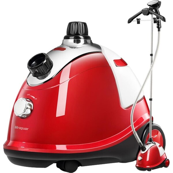 SOGA Garment Steamer Portable Cleaner Steam Iron Red