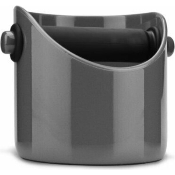 Grindenstein Coffee Knock Box Grinds Tamper Waste Bin - Grey