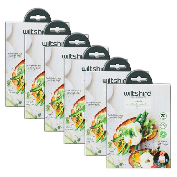 Wiltshire Poachies Non Sitck Egg Poacher - 120 Bags 43550