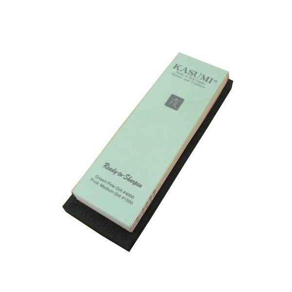 Kasumi Combination Ceramic Whetstone Sharpener 1500/4000 Made in Japan