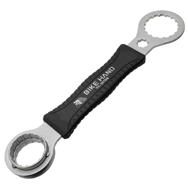 BIKEHAND 3 in 1 Bicycle Bottom Bracket BB Removal Tool for Shimano Hollowtech II FSA Sram