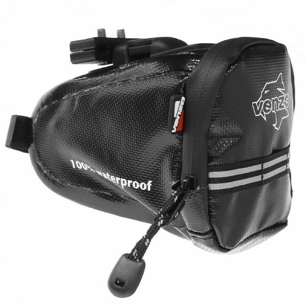 VENZO 600D Polyeste Waterproof Bike Bicycle Saddle Bag