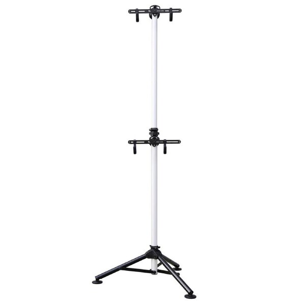 BIKEHAND Indoor 2 Bike Bicycle Vertical Gravity Hanger Floor Parking Rack Storage Stand for Garages or Apartments Hook for Bicycles