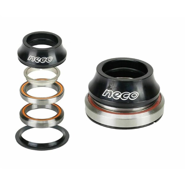 NECO Bike CNC Taper Headset 1-1/8" 1-1/2" Bearing
