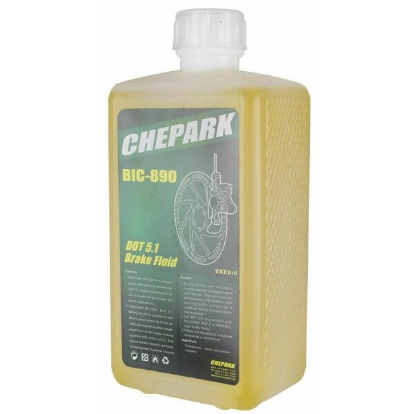 Chepark BIC-890 Bike Bicycle DOT 5.1 Brake Fluid 1L