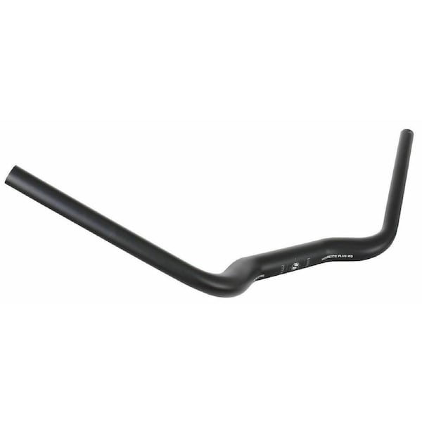 Satori NOIRETTE Plus Bike Bicycle Aluminium Alloy Handlebar 31.8x660mm - 41 Degree Sweep Back - For Trekking, Touring, City, Commuting Bikes