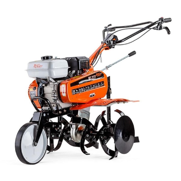 PLANTCRAFT 208CC 7.0HP Garden Cultivator Tiller Petrol Plough Self-Propelled Rotary Rototiller