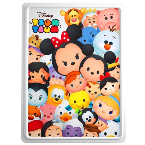 Disney Tsum Tsum Collector's Tin - Stickers, checklist poster, collector's guide