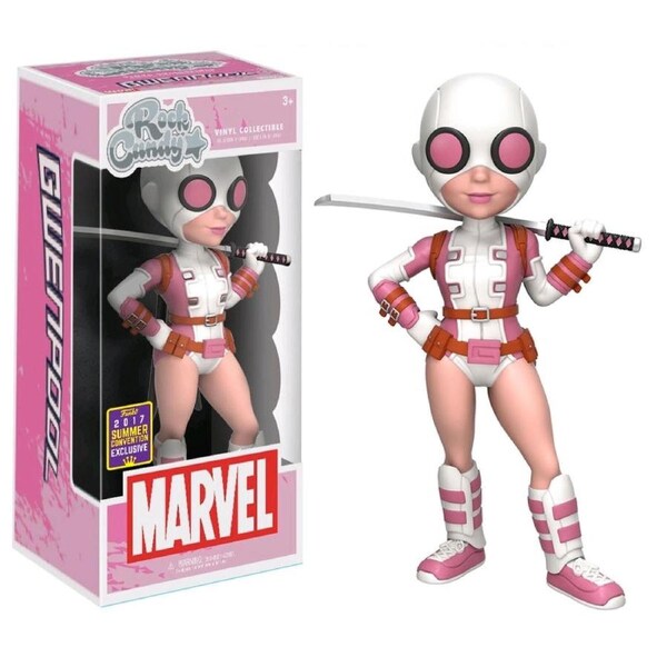 Funko Rock Candy Marvel Gwenpool 2017 SDCC Exclusive