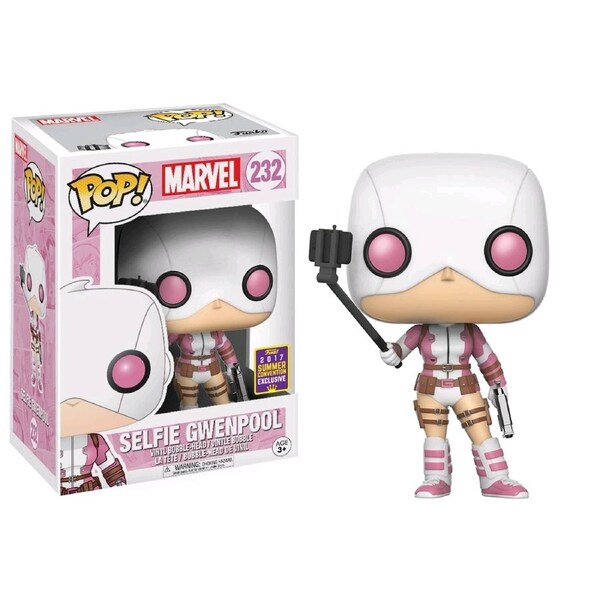 Funko POP Marvel Selfie Gwenpool 2017 SDCC Exclusive #232