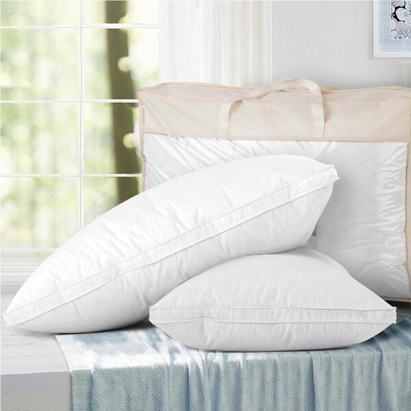 Giselle 2x Duck Feather Down Pillow