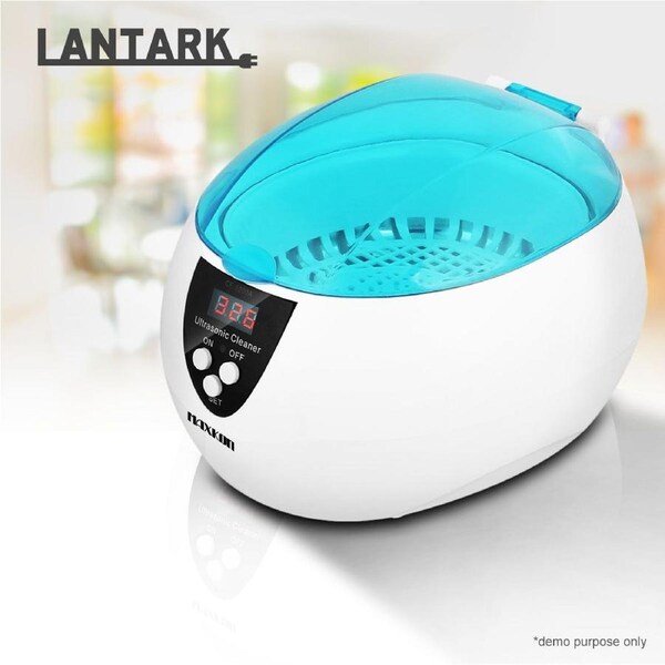 Multifunction Sonic Wave Jewellery Cleaner 750ml