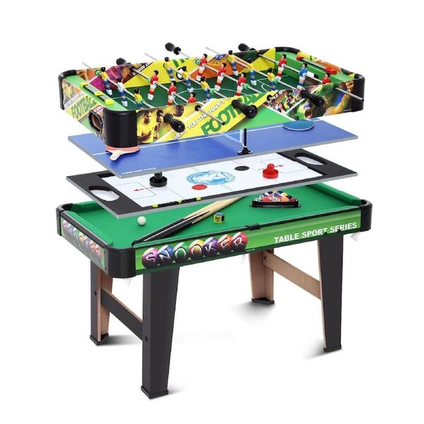 Air Hockey Pool Snooker Table Table Tennis Table Soccer Games Table 4 in 1