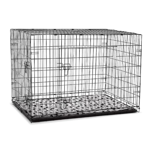 48 inch XL Dog Crate Cage Black