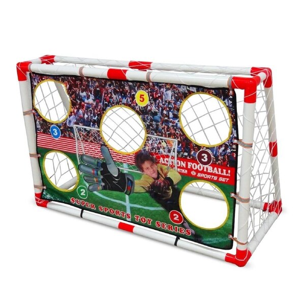 Kids Soccer Goal Set with Ball & Pump