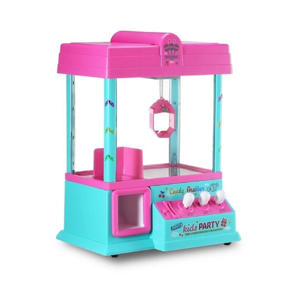Claw Machine Arcade Crane Game Toy Machine Candy Grabber Machine with LED Lights