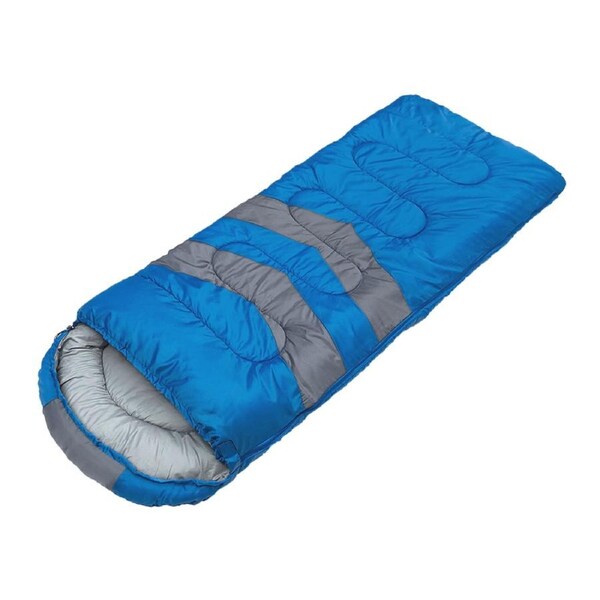 Mountview Sleeping Bag Single Bags Outdoor Camping Hiking Thermal -10? Tent Blue