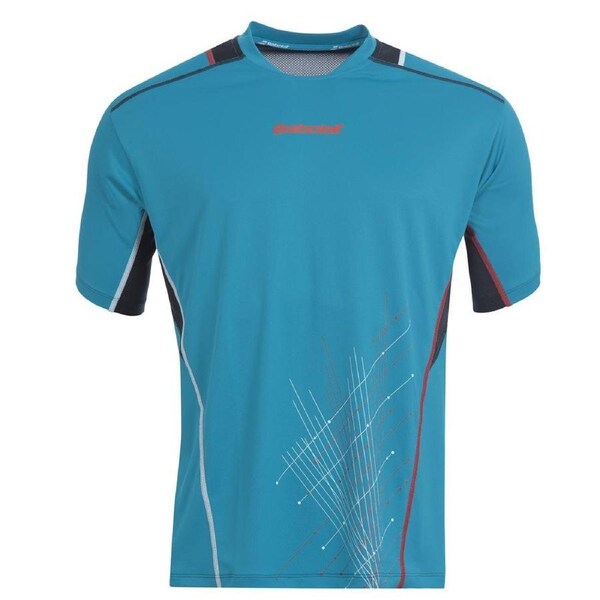 Babolat Light Blue Match Perfect Boys T-shirt - Light Blue 6-8y
