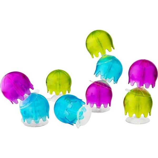 Boon 9pc Jellies Suction Cup Bath Toys for Baby/Kids/Toddlers Bathroom/Tub