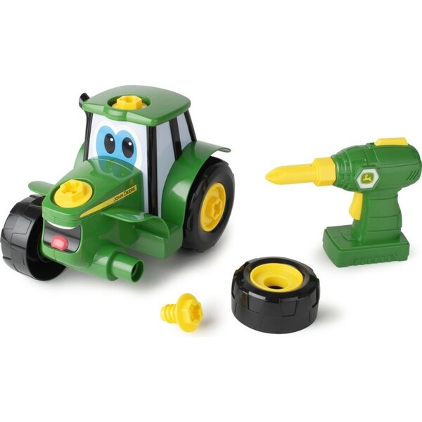 John Deere Build A Johnny Tractor Die Cast Vehicle/Car/Toy/Kids Interactive/Fun