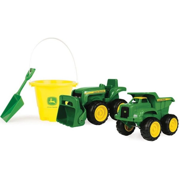 John Deere Dump Truck & Tractor w/ Bucket/Shovel Toy/Kids/Children/Play Game Fun