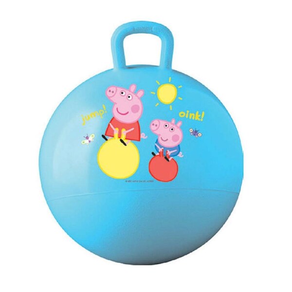 Peppa Pig Hopper Ball Kids/Children Fun Bounce Jumping Outdoor Toy w/ Handle 4+