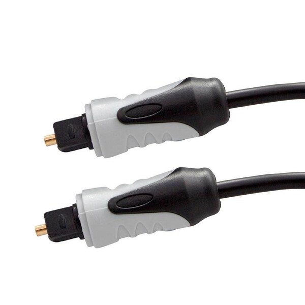 Westinghouse 3m 6mm Digital Audio Toslink Optical Fibre Lead Cable for TV/Black